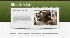 Desktop Screenshot of estatesalesla.com